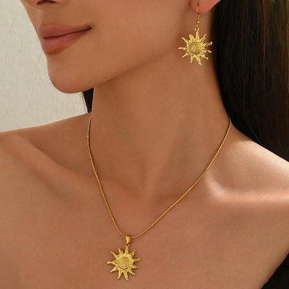 The Radiant Sunbeam Jewelry Set
