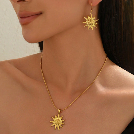 The Radiant Sunbeam Jewelry Set
