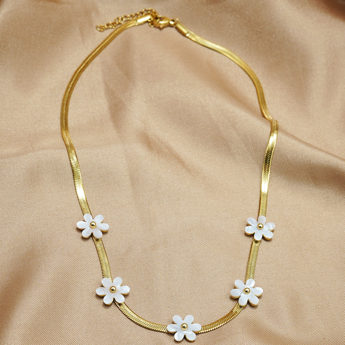 White Blossom Pendant